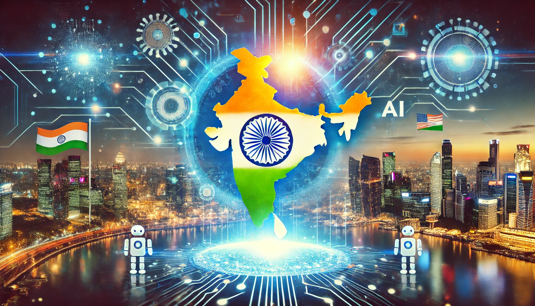 India se Convierte en Líder Mundial en el Desarrollo de la IA: Supera a EE. UU. y China